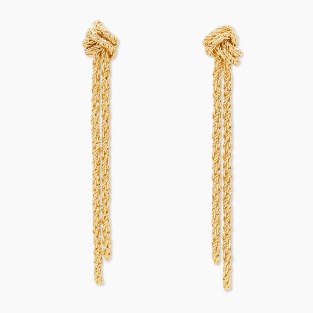NWT Gorjana Marin Knot Earrings